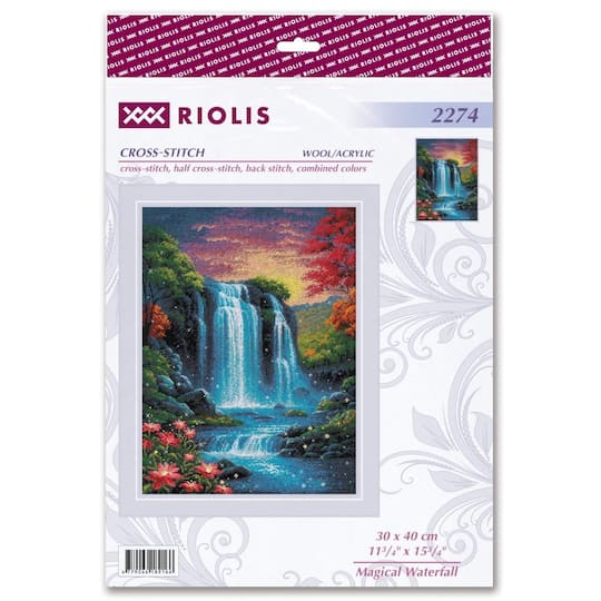 RIOLIS Magical Waterfall Counted Cross Stitch Kit